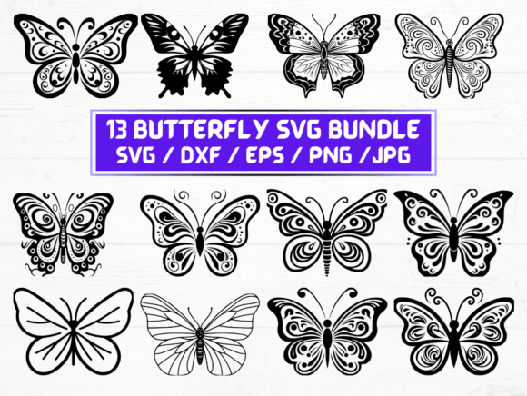 13 Butterfly SVG Bundle: A Comprehensive Evaluation for Creative Professionals