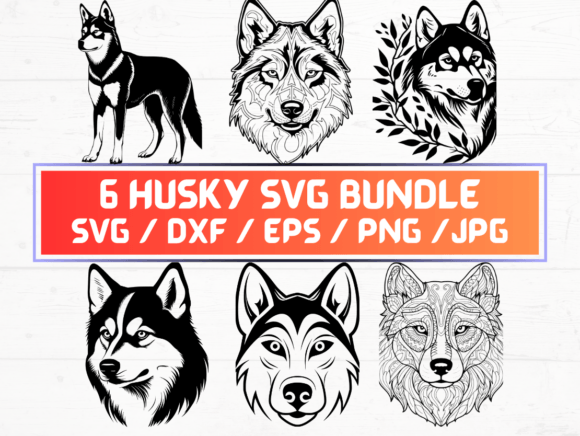 6 Husky Svg: A Versatile Design Asset for Modern Creators