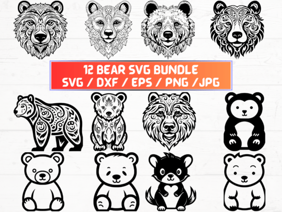 Bear SVG: A Versatile Tool for Creative and Professional Workflows