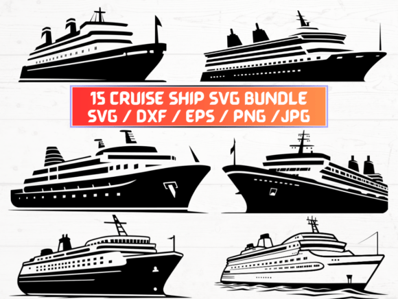 Cruise Ship SVG