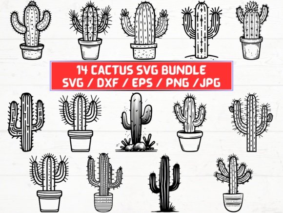 Discover the Power of Cactus SVG Bundles for Creative Projects