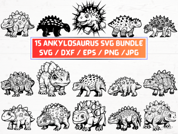 Exploring the Versatility of Ankylosaurus SVG for Design and Production