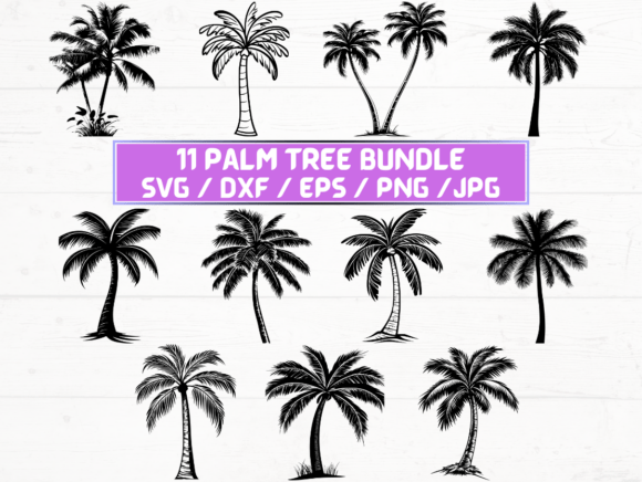 Exploring the Versatility of Palm Tree SVG Files for Design and Creativity
