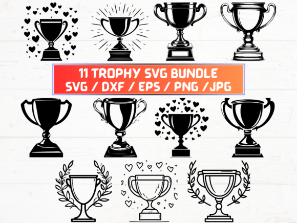 Trophy SVG Bundle: A Comprehensive Overview for Designers and Creators