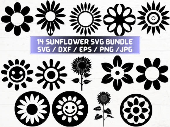 Understanding Sunflower SVG, DXF, EPS, JPG, PNG: A Comprehensive Overview