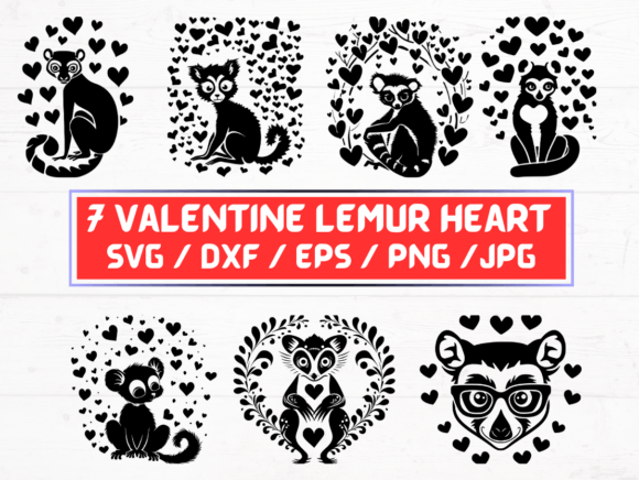 Valentine Lemur Heart SVG: A Strategic Tool for Creative and Business Success